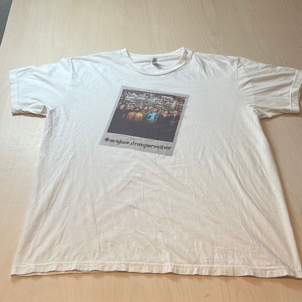 Maroonā 5 Tour Dirty Looks From Your Mother T-Shirt Graphic Print White